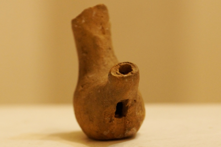Каторжанская глиняная свистулька «Соловей».
